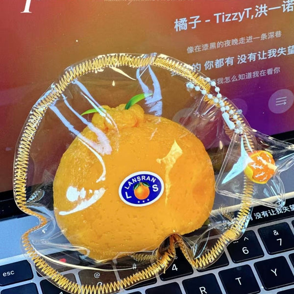 Lulusquishy-  Simulated orange Squishy Toy