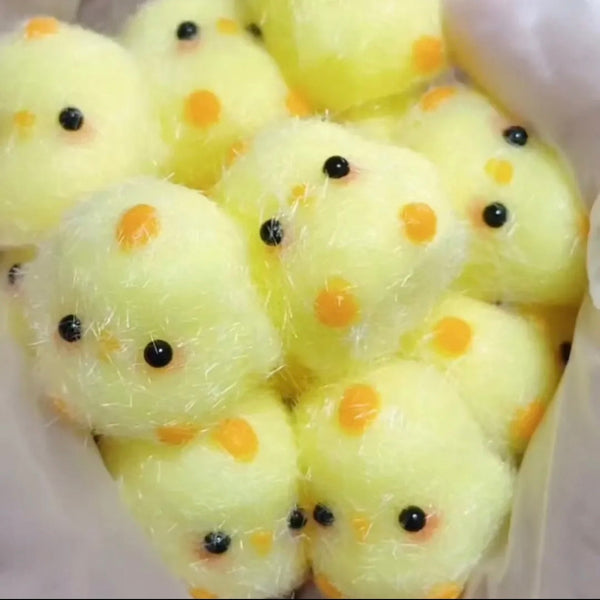 Lulusquishy- Handmade Super Mini Chicks Stress Relief Squishy Toy