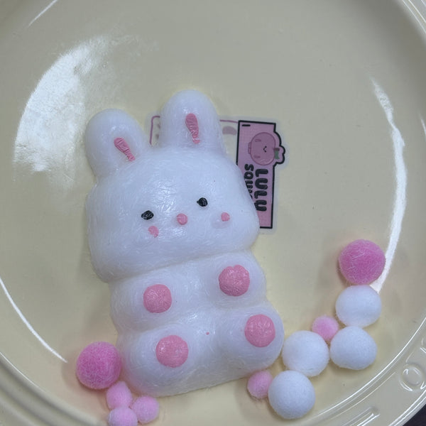 Lulusquishy- pink pink bunny Squishy Decompression toys